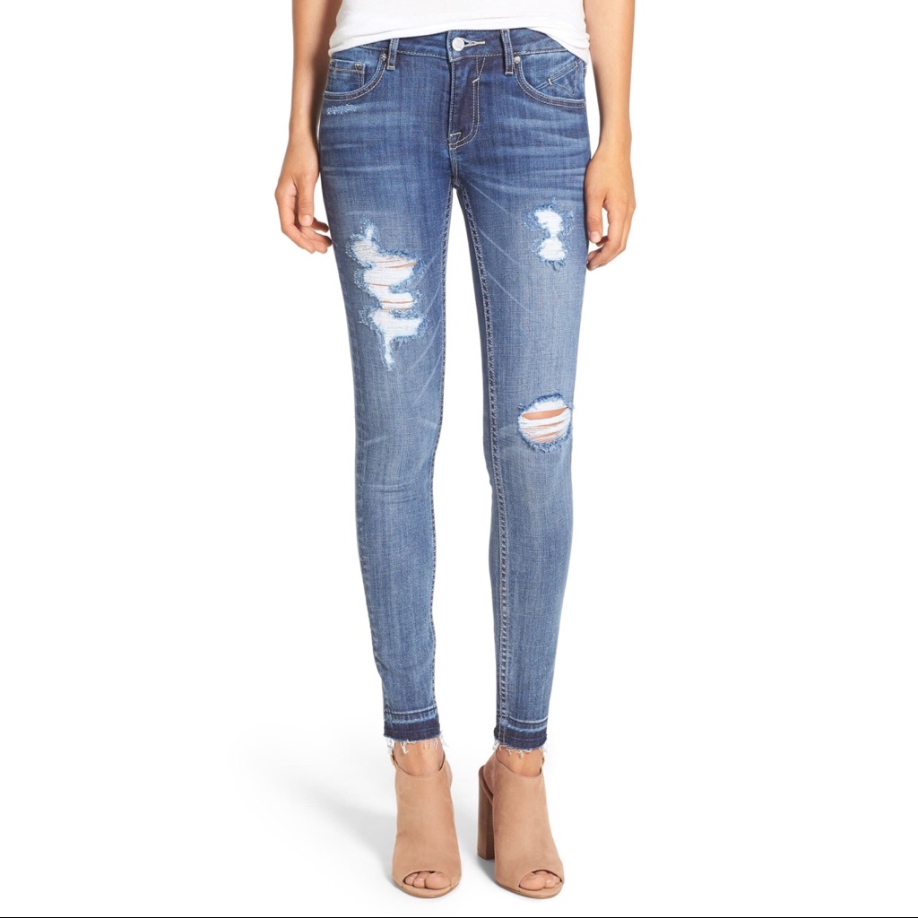 Chelsea Destroyed Skinny Jeans